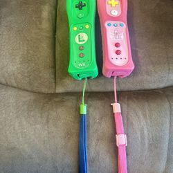 Wii Oem Luigi And Princess Wii Motion Plus Controllers