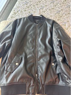 Forever 21 Faux Leather Jacket (Medium)