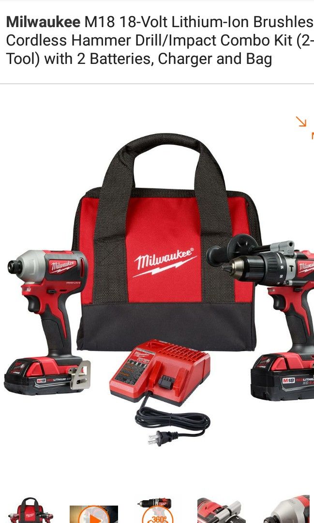 Drill de impacto y hammer drill M18 brushless