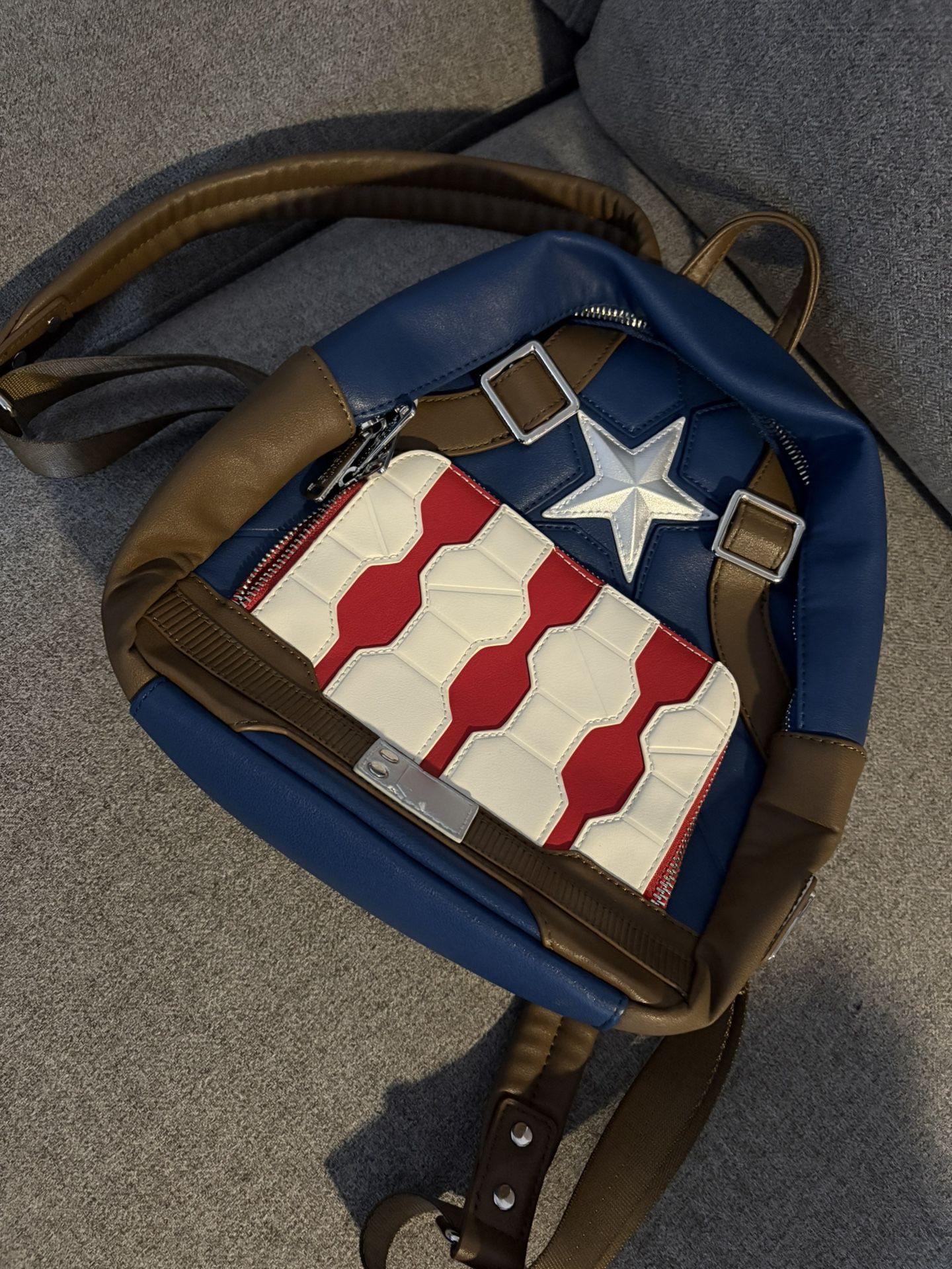 Captain America Loungefly Backpack