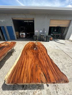 Custom Monkey Pod Table |Live Edge Dining Table | Please Read Description