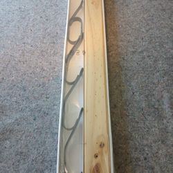 
Ikea Kartotek Rack with 5 Hooks Pine Gray Wooden Hanger New In Box!

The Ikea Kartotek Rack with 5 Hooks in Pine Gray is a stylish and functional add