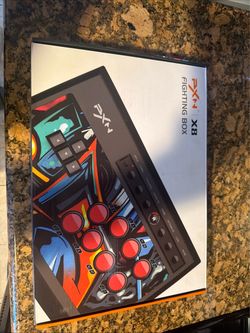 Brand new PXN X8 Fighting Box USB Wired Arcade Controller for PC PS4 Xbox One Switch