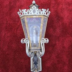 Vintage Cast Iron Lamp From the twentieth century