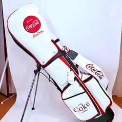 Brand New Malbon Golf Bag Stand Coke Edition