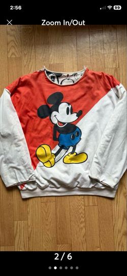 Vintage (1980s) reversible Disney Puffer Sweatshirts