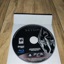 The Elder Scrolls V 5 Skyrim (PlayStation 3, 2011) PS3 (Disc Only)