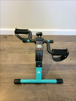 Under Desk Mini Exercise Bike / Pedal Exerciser - Teal - Evoland
