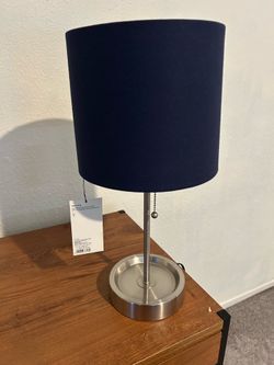 Room Essentials Navy Blue Lamp