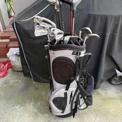 Golf Clubs And Bag