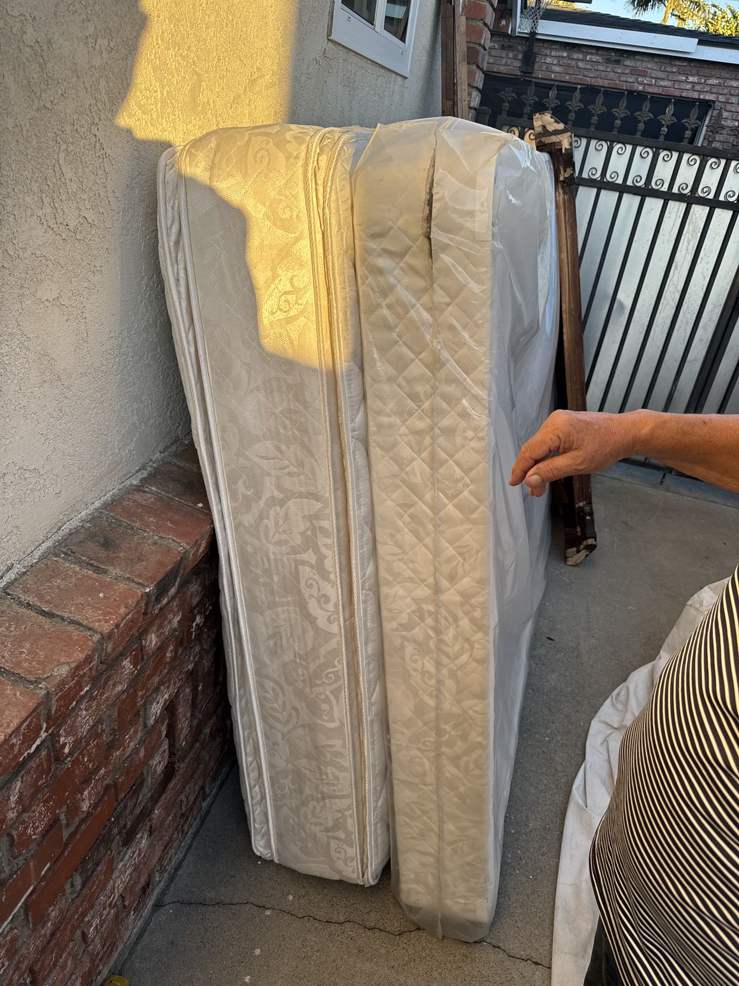 Used Queen Mattress and box spring Make A Offer