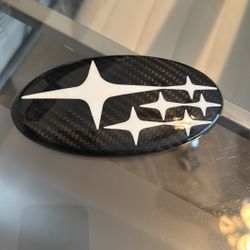 Subaru Front Emblem Cover