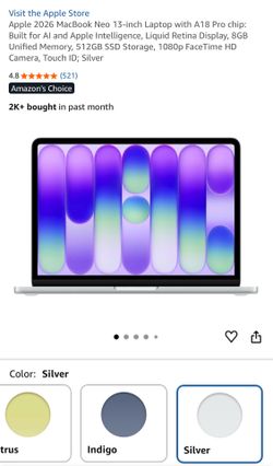 MacBook Neo 512GB & Touch ID