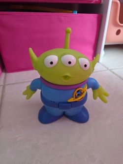 DISNEY PIXAR TOY STORY ALIEN TALKING FIGURE