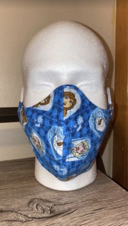 Disney Frozen II Face Mask With Filter Filter ✨adult size✨