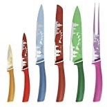 6 Nonstick Coating Knives Set (Christmas Patterns)
