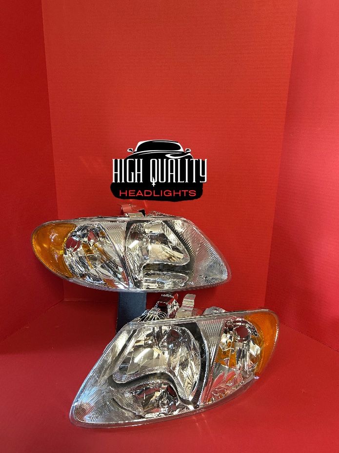 Dodge Caravan 2001. 2007 Headlights.
