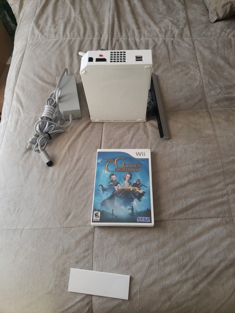 Nintendo Wii Game Console. And One Game.( No Controllers)