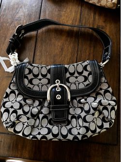 Black Vintage Coach Purse