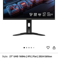Gigabyte M27UA 4k Gaming Monitor 