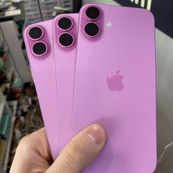 Unlocked iPhone 16+ 128GB Pink