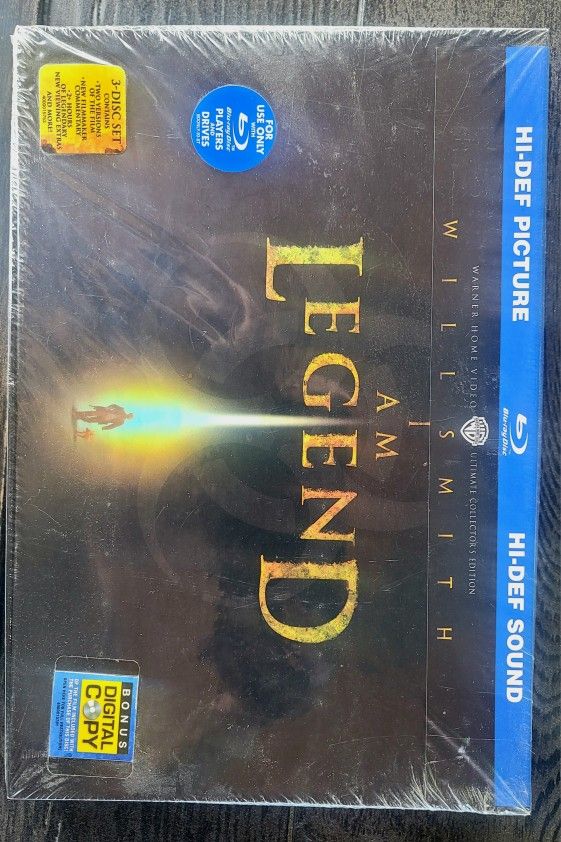 I AM LEGEND ULTIMATE COLLECTORS EDITION BLU-RAY