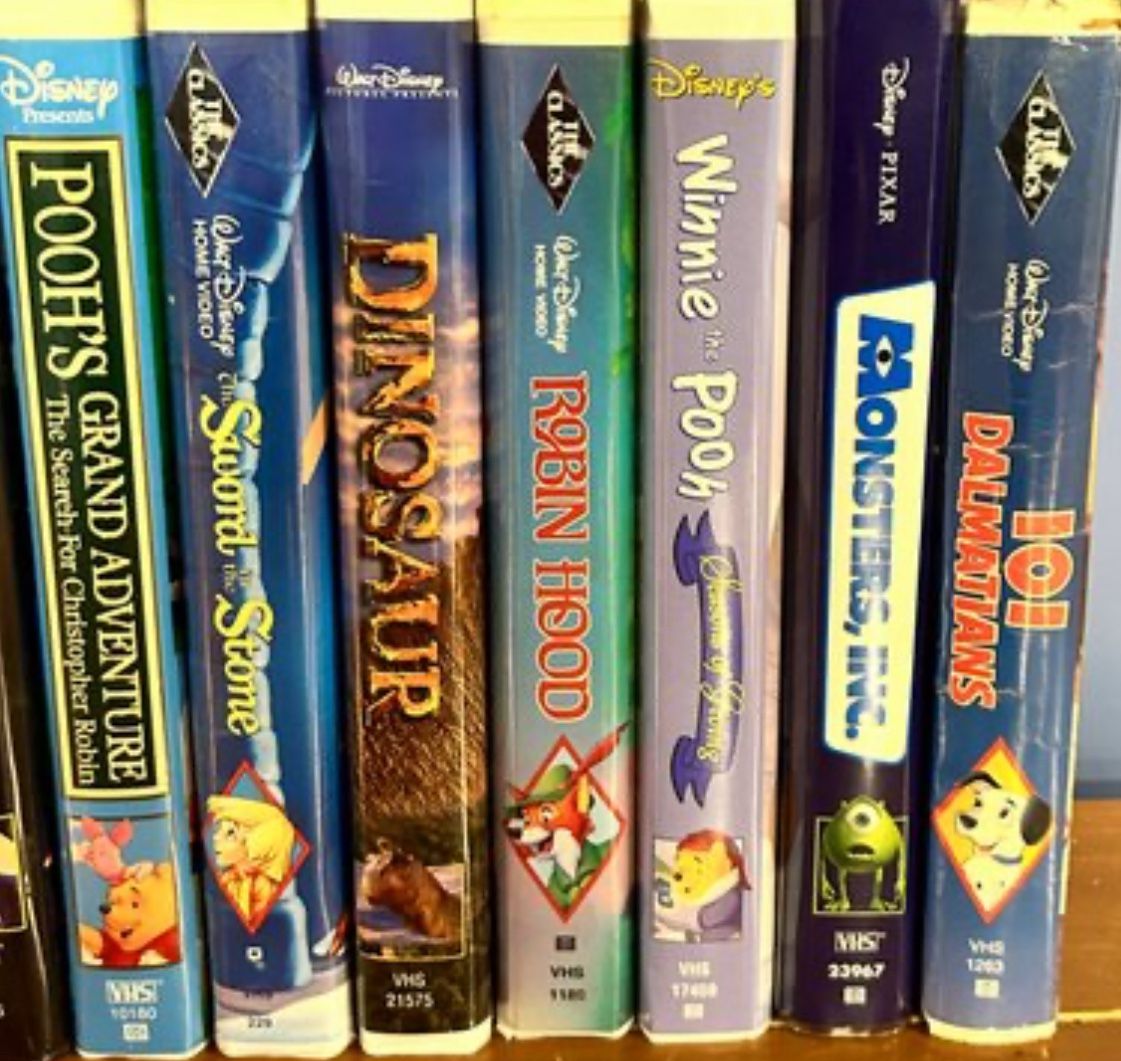 60 CHILDREN’S AND FAMILY MOVIES VHS COLLECTION EVERY GREAT MOVIE MADE!