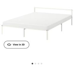 IKEA Grimsbu FULL White Bed Frame 