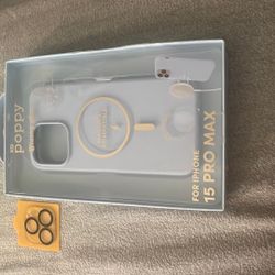 New iPhone 15 Pro Max MagSafe Case (Poppy)