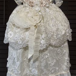 Ropon desmontable para Bautizo 2T