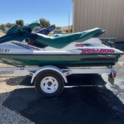 1996 Sea Doo’s GTX W/ Trailer 