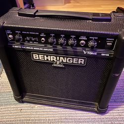 Behringer V-Tone GM108 8” 15-Watt True Analog Modeling Amplifier