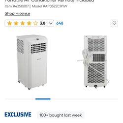 Hisense Portable AC Unit (2 Available)
