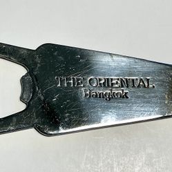 Bottle Opener Branded Mandarin Oriental Hotel. Bangkok. Vintage/Antique/Estate