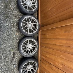 Adohan AH-X Wheels With Tires 