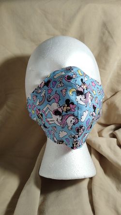Minnie mouse unicorn rainbow homemade facial mask