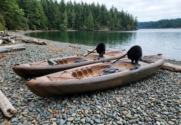 Matching Set of Lifetime Tamarack Tiger Fusion Kayaks