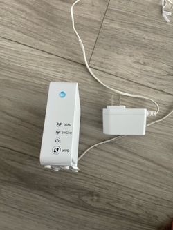 AT&T Dual Band WiFi Range Extender (2.4GHz+5GHz) with OEM Power Adapter