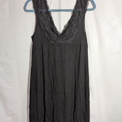 Women’s Black intimates Night Gown sleepwear , Size M