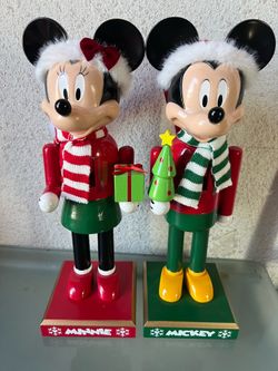Mickey and Minnie Mouse Christmas Nutcracker
