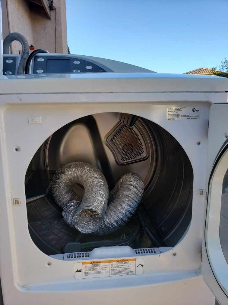 GE Profile Harmony King Size Capacity Washer & Electric Dryer EUC for