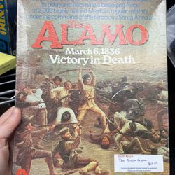 SPI The Alamo tactical simulation board game