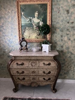 Entry Table French Commode Style