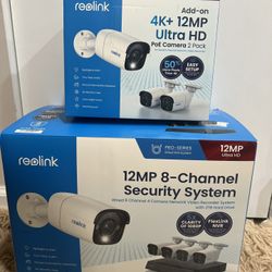 Reolink 4K Security Camera System 8 Channels + 6 Cameras