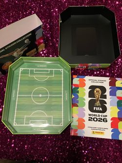 Official Panini Fifa World Cup 2026 Stadium Box and Hardcover Album (No Packs)