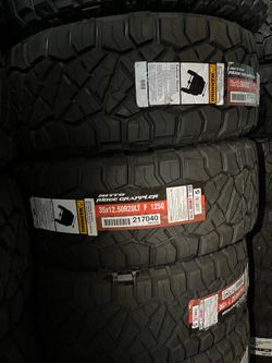 35x12.50R20LT NITTO RIDGE GRAPPLER