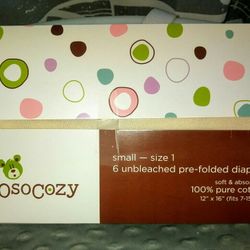 OsoCozy Prefolded Diapers