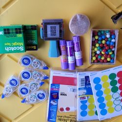 Bundle of office supplies