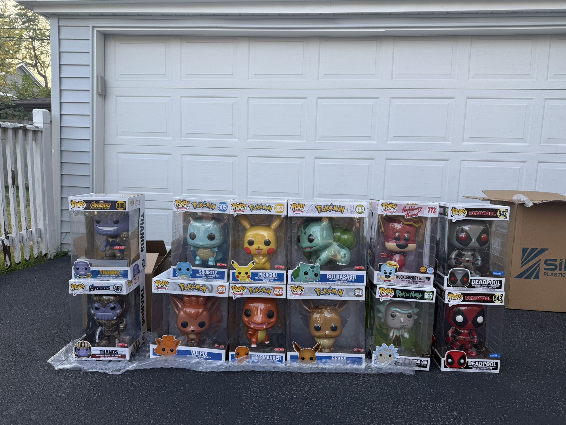 Funko 10in Target Misc Pokémon/Marvel