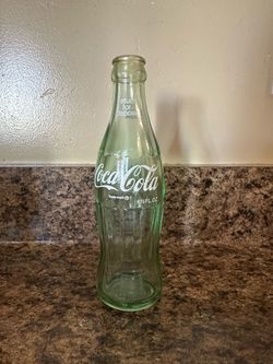 #136 Vintage Coca-Cola Glass Bottle 6.5 oz